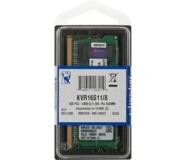 KINGSTON 8GB KVR16LS11/8 - 81525 - zdjęcie 3